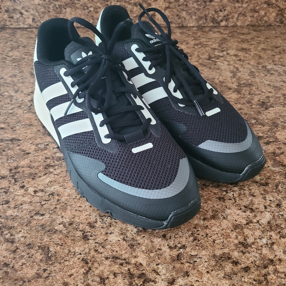 Adidas Originals ZX 1K Boost Sneakers Black White FX6515